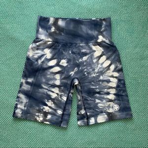 Tory Burch Tie Dye Biker Shorts